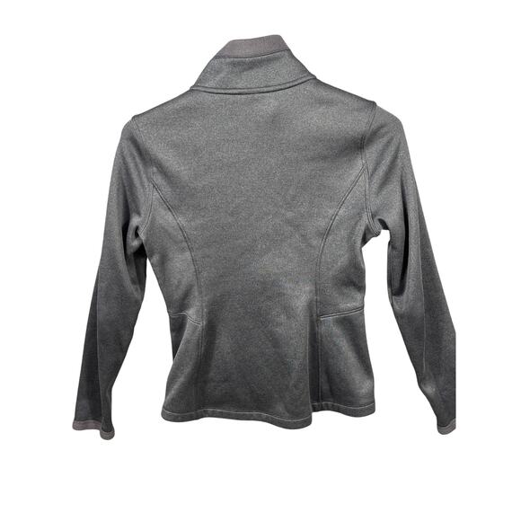 The North Face Agave Jacket Womens SM Gray Full Zip Fleece DWR Outdoor - Picture 8 of 9